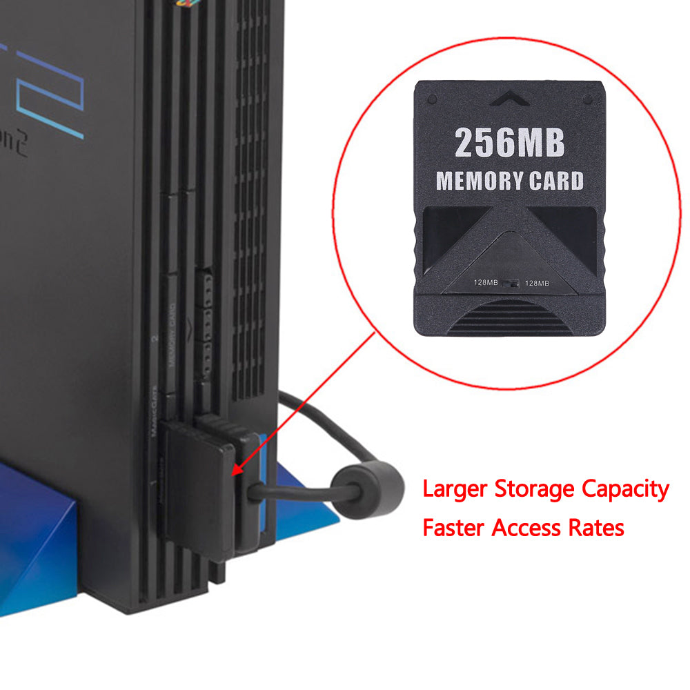 Scheda di memoria per Sony 256MB Megabyte PS2 Slim Game Data Console