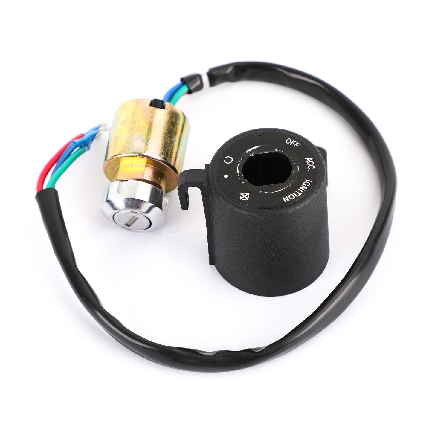 Interruttore di accensione e blocco bauletto per Sport Super Glide Low Rider FXR FXL 91-94 Generico