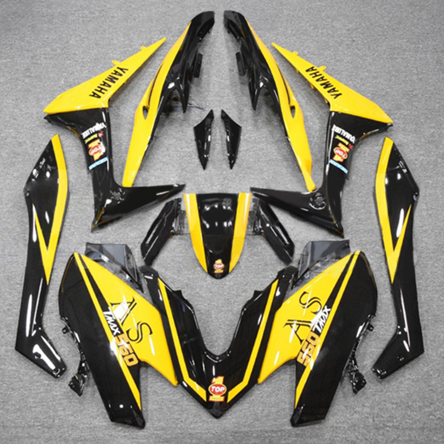 Amotopart Kit carena Yamaha TMAX560 2019-2021 Carrozzeria Plastica ABS