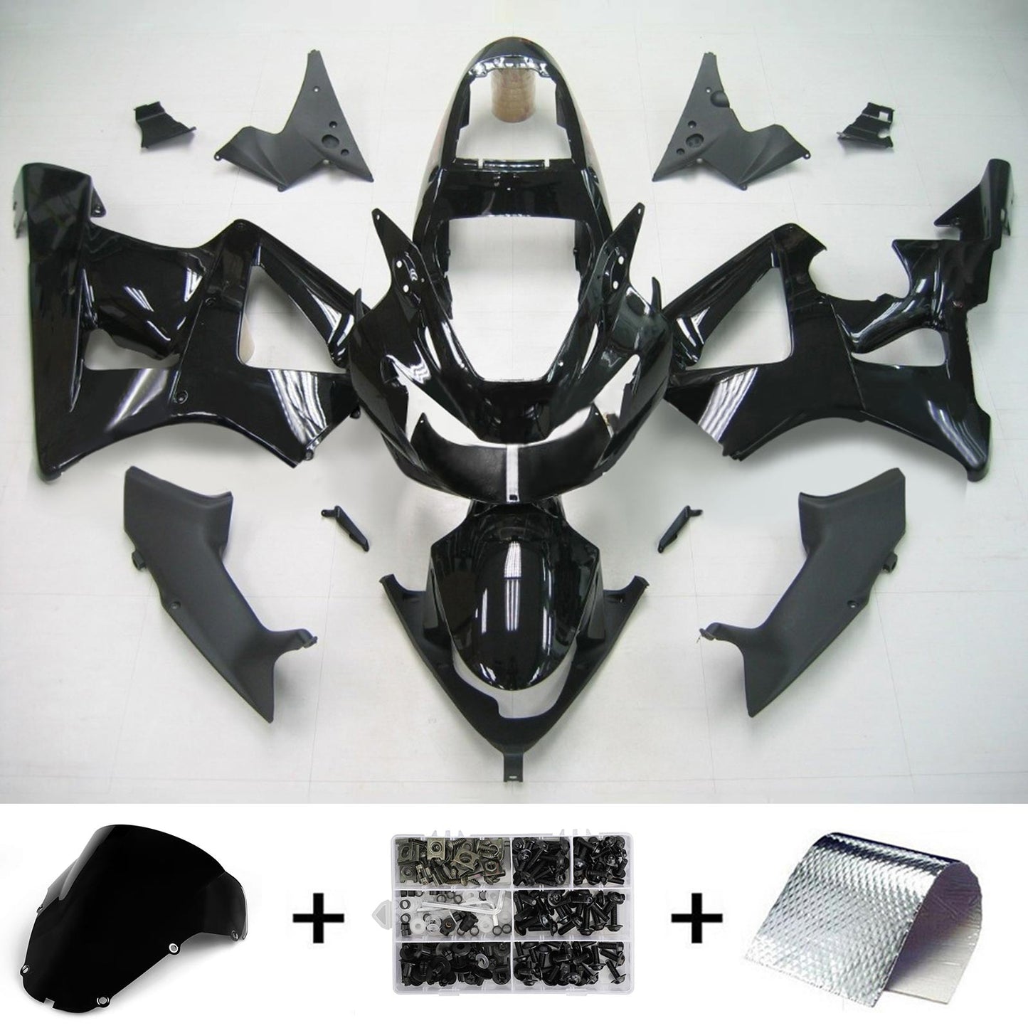 Amotopart Honda CBR929RR 2000-2001 Disory Kit Body Plastic Abs