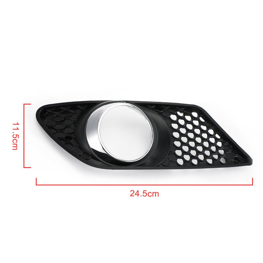Coppia paraurti anteriore fendinebbia set di griglie per Mercedes Benz Classe C W204 2008-2010 generico
