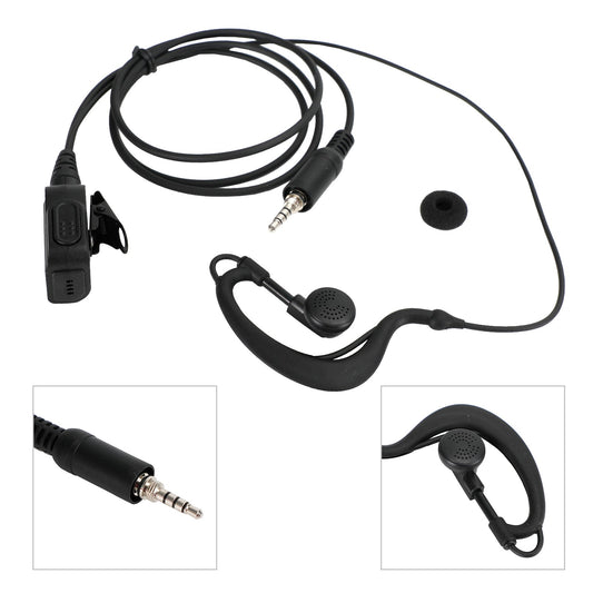 G-Shape Auricolare Auricolare Ovale PTT MIC Per ICOM IC-M33 M34 M36 M23 M24 M25 RS-35M