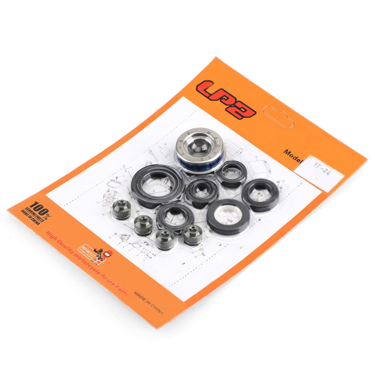 11pcs kit paraolio motore impostato per Honda XL125V XLV125 01-10 VT125C Shadow 99-08 generico