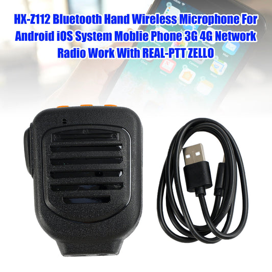 Microfono wireless manuale Bluetooth HX-Z112 per sistema Android iOS Rete 3G 4G