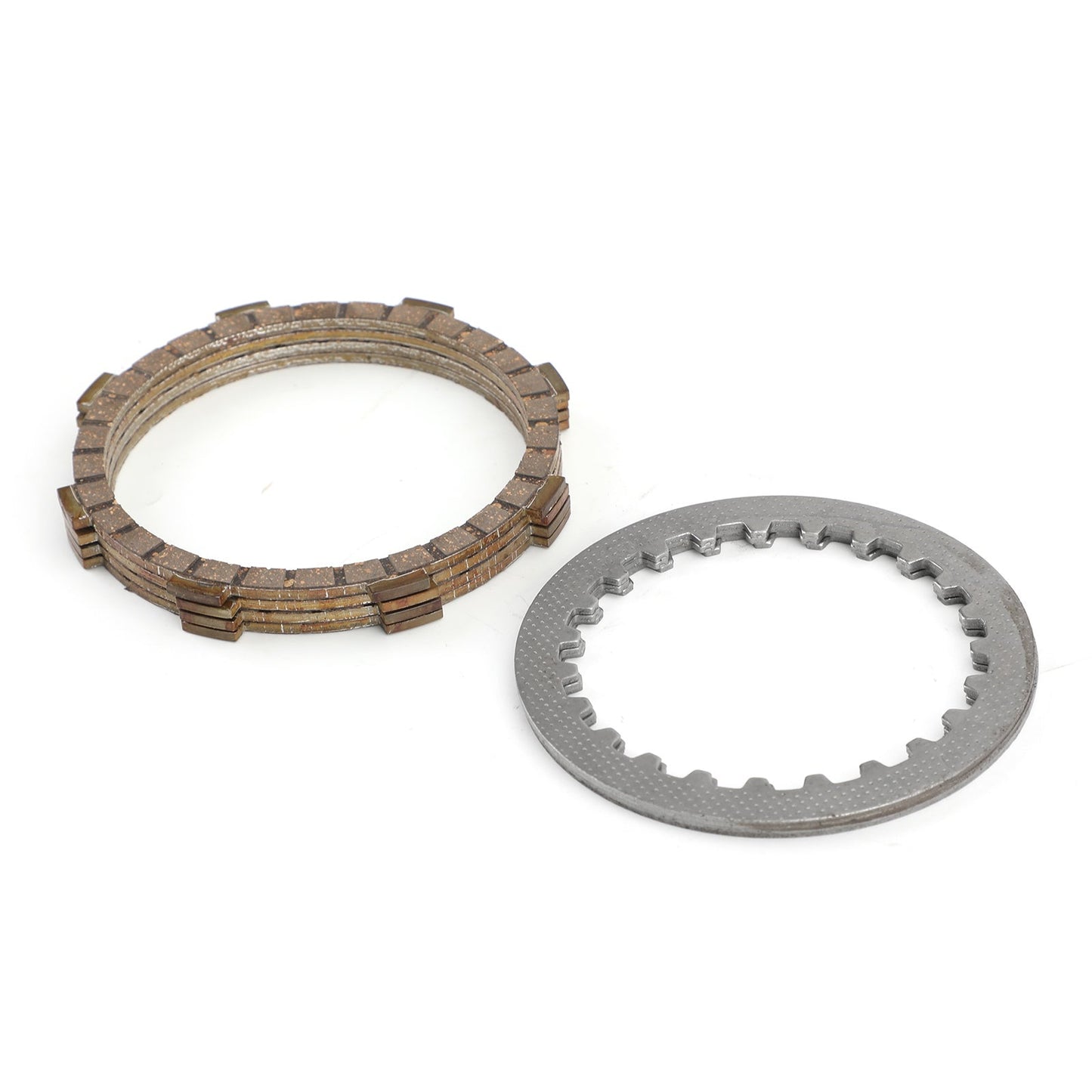 Kit Frizione ferro & Dischi Frizione per Yamaha YB100 DX100 L5 L5T L5TA 1969-1987 Generico