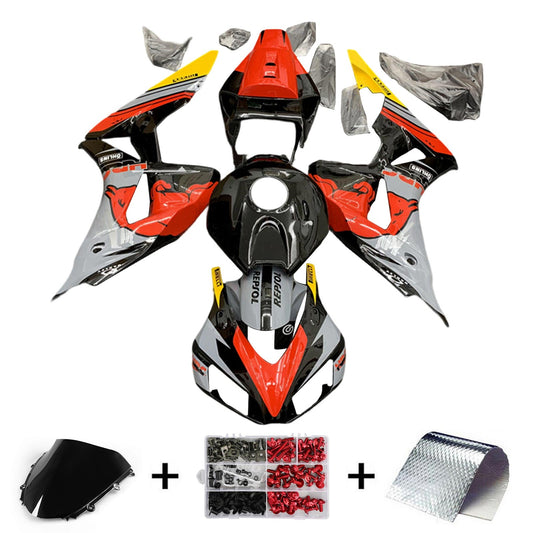 Amotopart Honda CBR1000RR 2006-2007 Kit carena Carrozzeria Plastica ABS