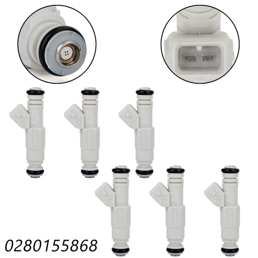 0280155811 0280155737 6 * iniettori di carburante per Holden Commodore VS VT VX VY 3.8L V6 sovralimentato L67 nuovo generico