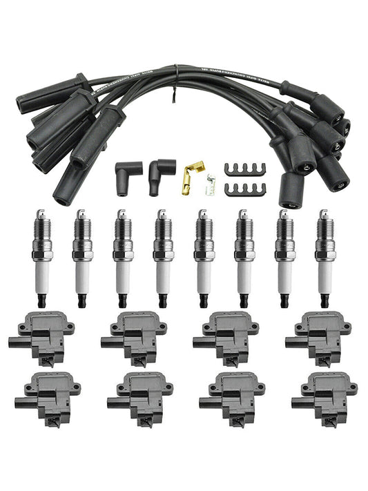 1998-1999 Chevrolet Van P30 GMC Van P35/P3500 V8 7.4L 8X Bobina di accensione + Candela + Cavo D580 UF192