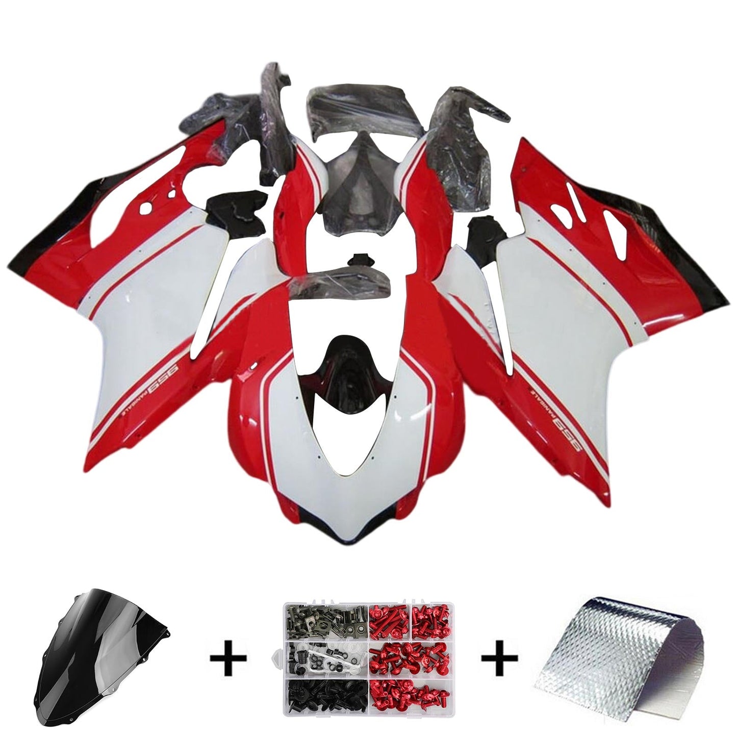 Amotopart Ducati 1299 2015-2020 Kit carena Carrozzeria Plastica ABS