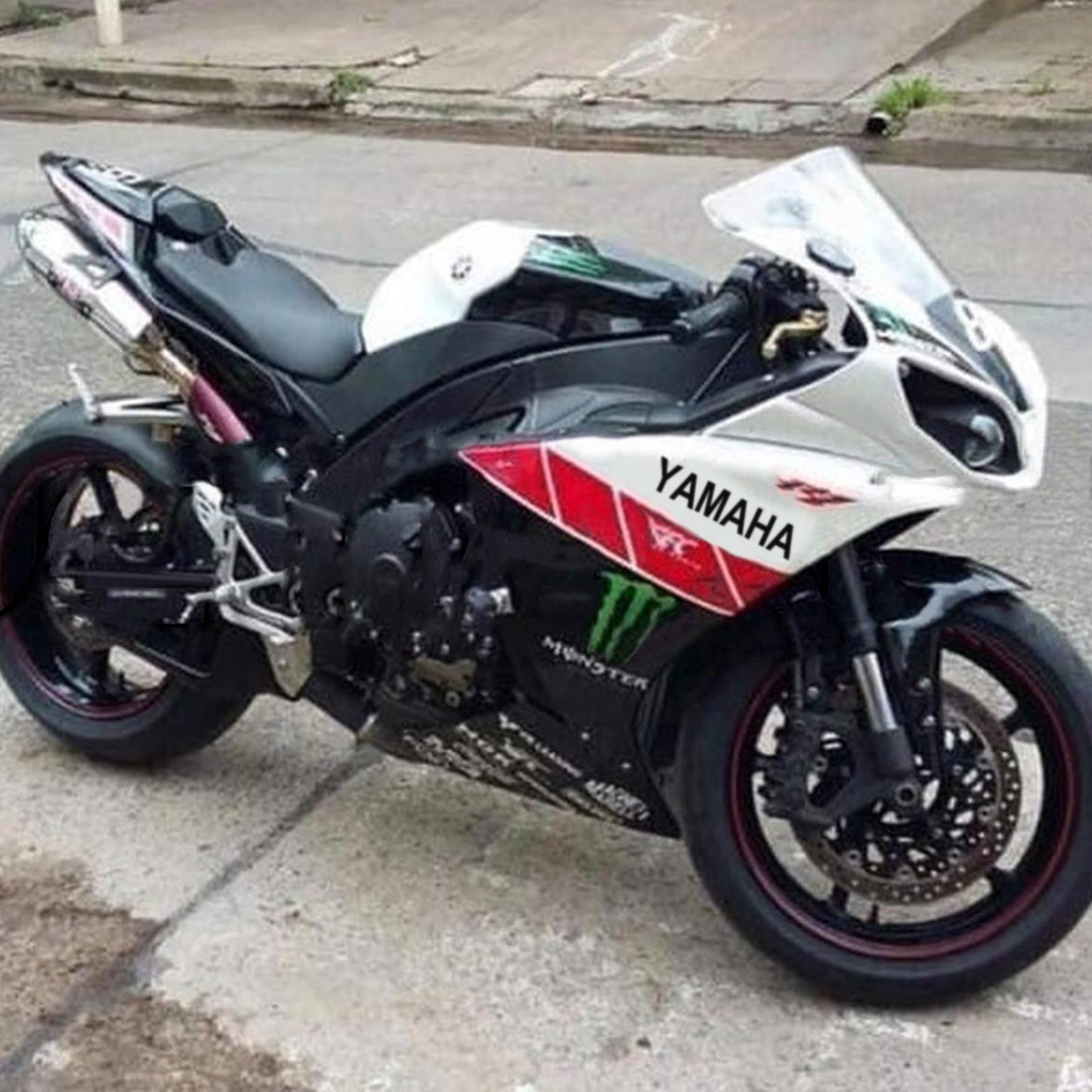 Kit di vendita iniezione Body Plastic Abs Fit per Yamaha YZF 1000 R1 2009-2011