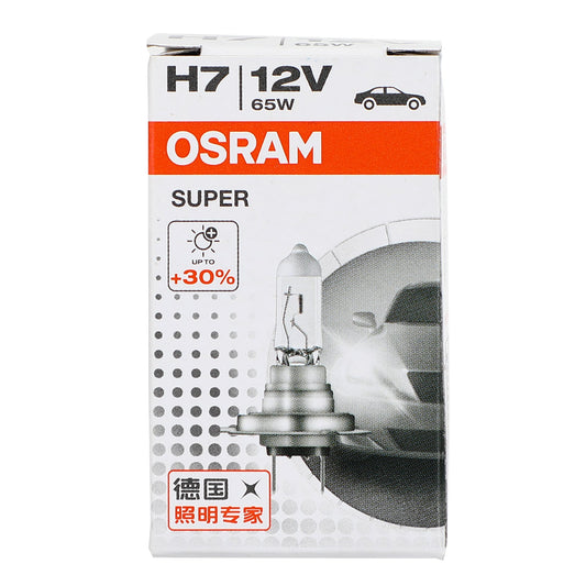 H7 Per OSRAM Auto Faro Lampada Super + 30% Più Luce PX26d 12V65W 62282 Generico