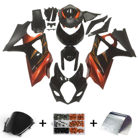Amotopart Suzuki GSXR1000 2007-2008 K7 Kit carena Carrozzeria Plastica ABS