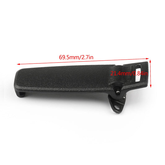 Clip da cintura 4 pezzi per radio bidirezionale TYT MD-380 Retevis RT3 nera