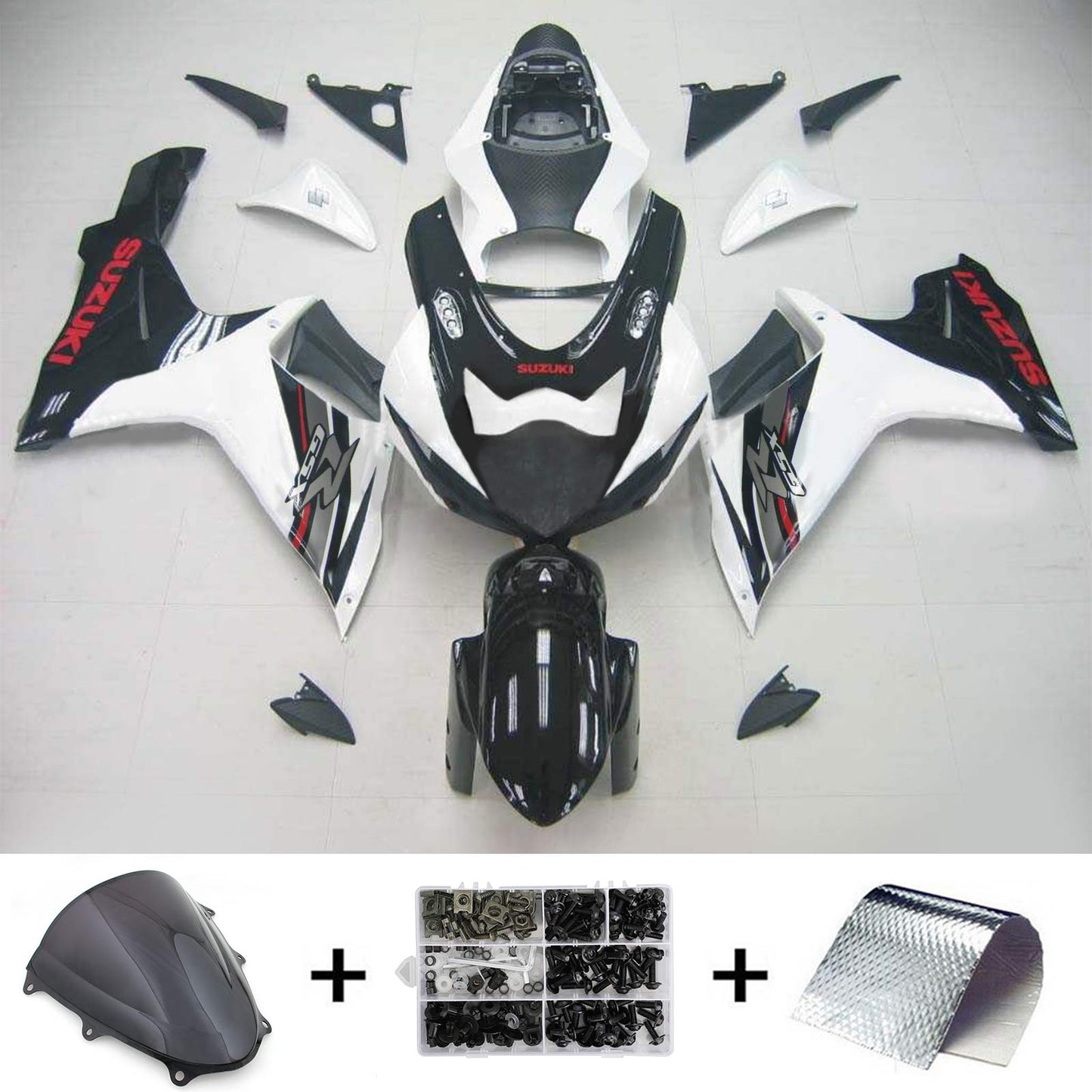 Suzuki GSXR 600/750 2011-2025 Kit carena K11 Carrozzeria Plastica ABS