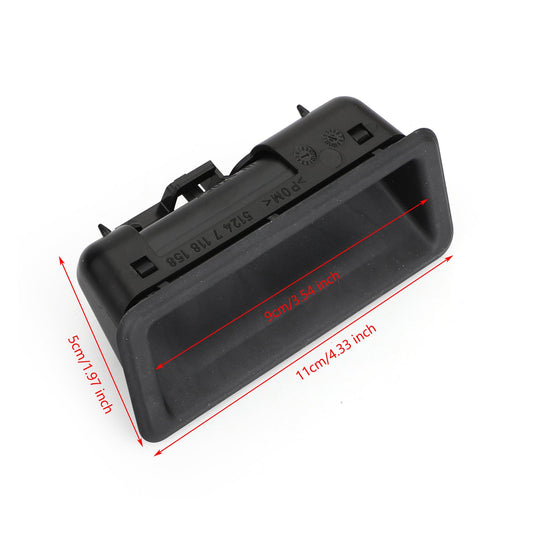 Boot Portellone Maniglia Tronco Maniglia Interruttore di Rilascio 51247118158 Per BMW E60 E90 E91 Generico