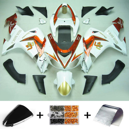 Amotopart Kawasaki ZX10R 2006-2007 Kit Wei? Es Dimuis