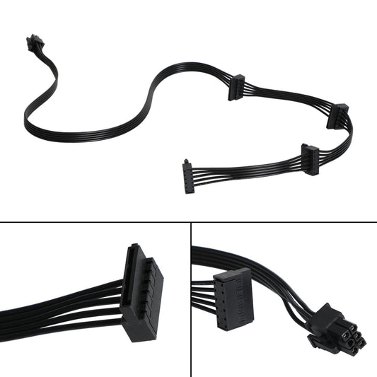 Sostituzione del cavo dell'unità SATA da 6 pin a 4 per Corsair RM1000X RM850X RM750X