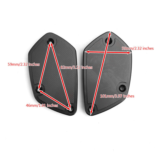 Coperchio del tappo del fluido del serbatoio della frizione del freno anteriore adatto per BMW R Nine T 2014-2020 generico