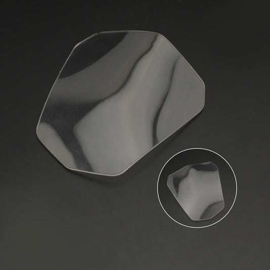 Coperchio di protezione dell'obiettivo del faro anteriore adatto per Kawasaki H2 H2R 2015-2019 fumo generico