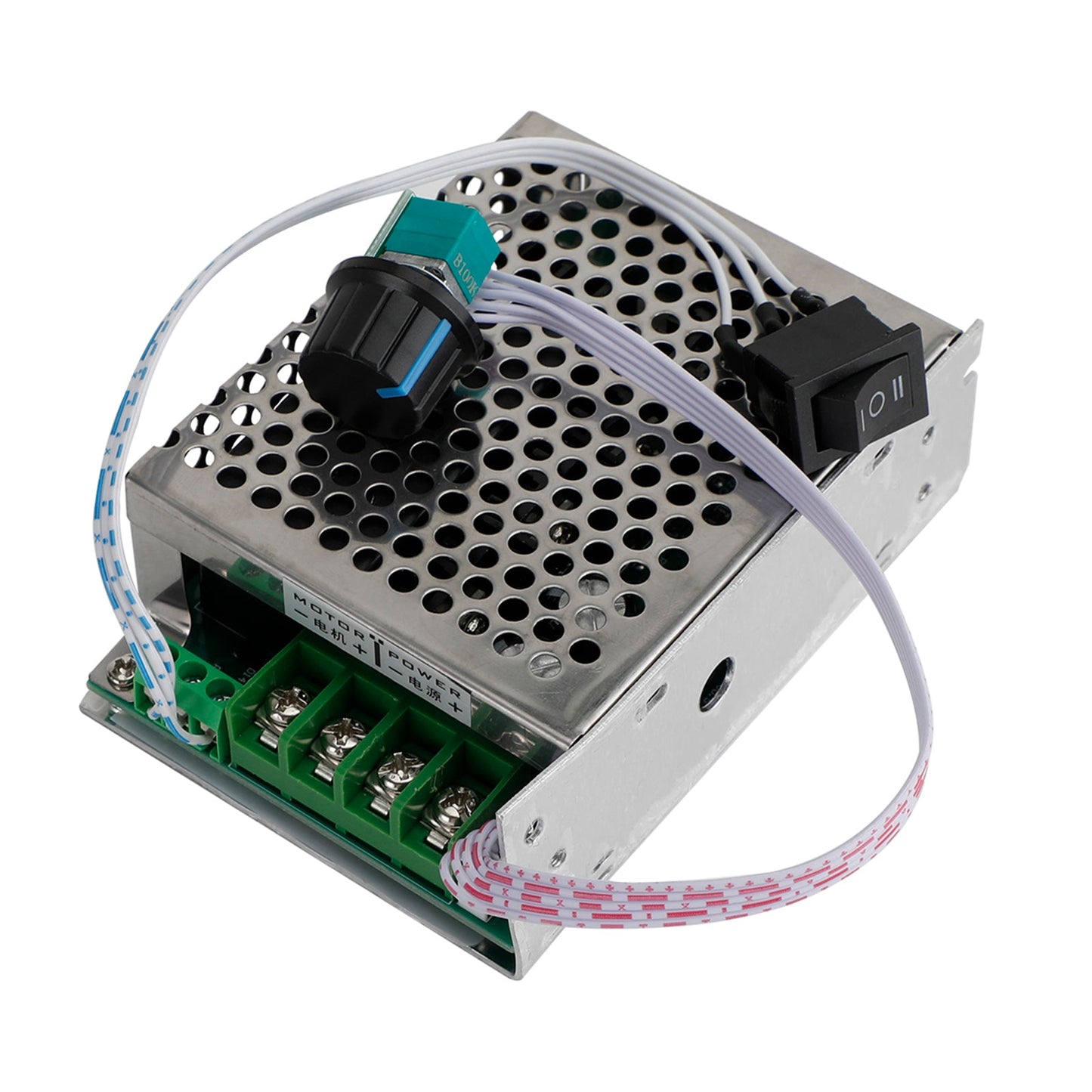 DC 12V 24V 36V 48V 40A PWM Regolatore di velocità del motore CC CW CCW Interruttore reversibile