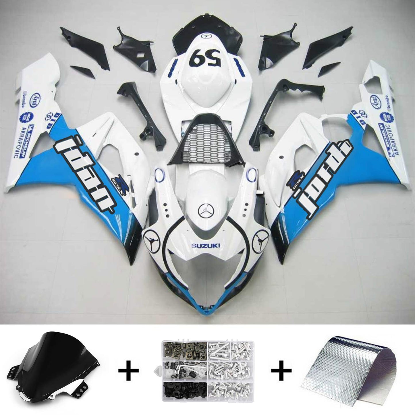 Kit carenatura Suzuki GSXR1000 2005-2006