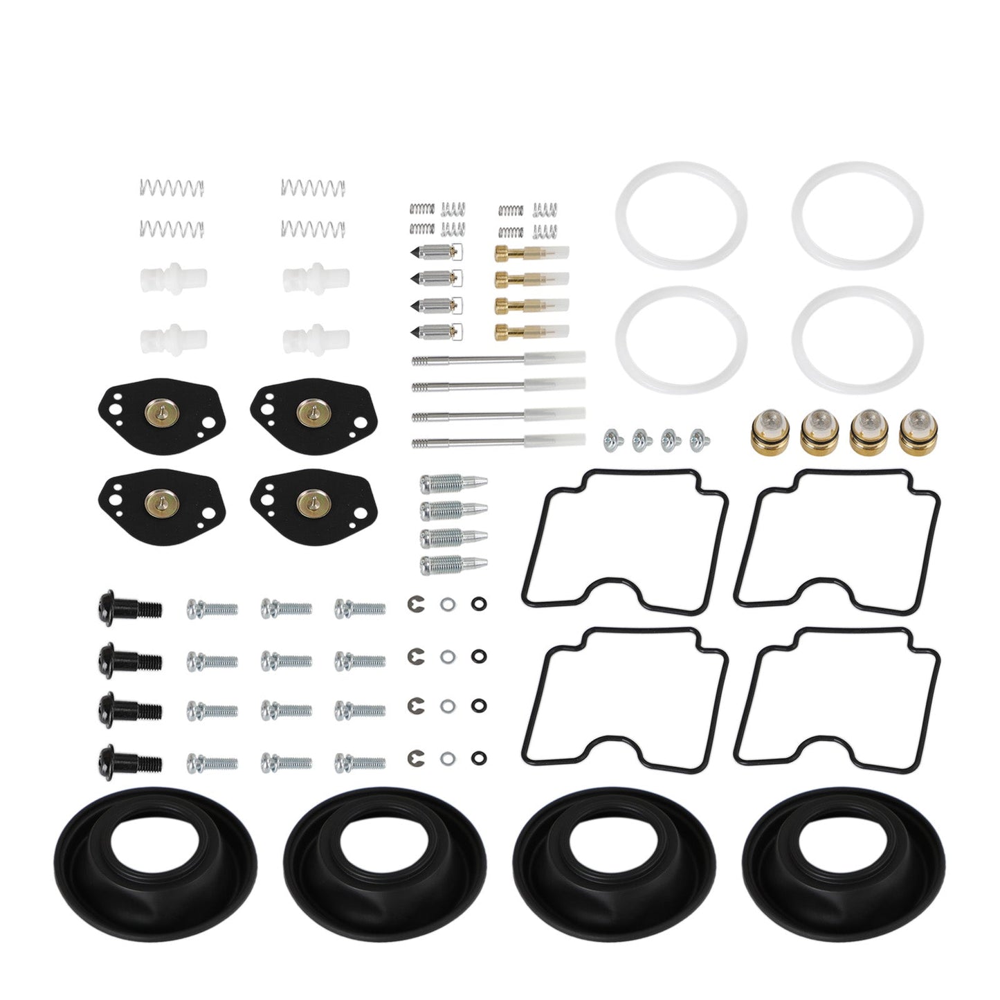 Suzuki DRZ400 DRZ400E DRZ400S DRZ400SM 4X Carburatore Ricostruzione Kit di Riparazione