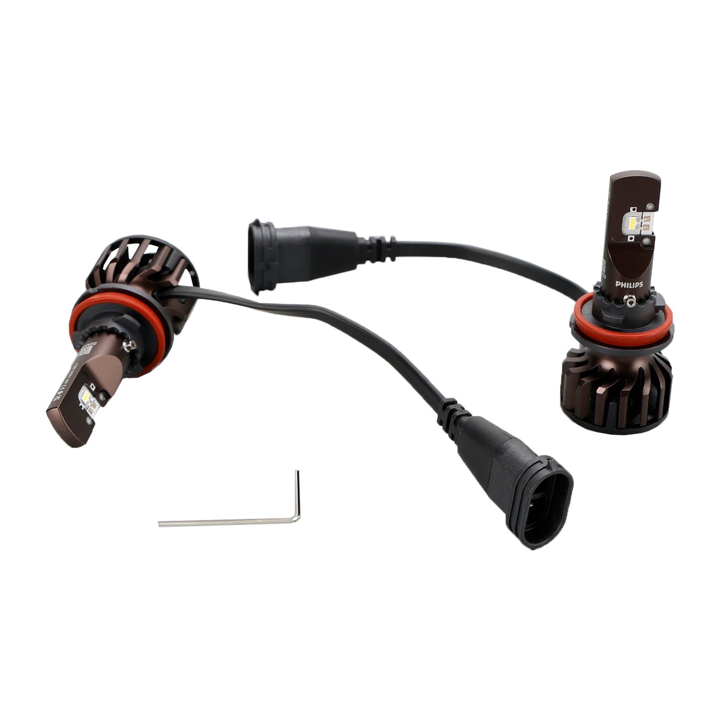 Per Philips 11362U90CWX2 Ultinon Pro9000 LED-HL H11 12-24V 16W +350% 5800K