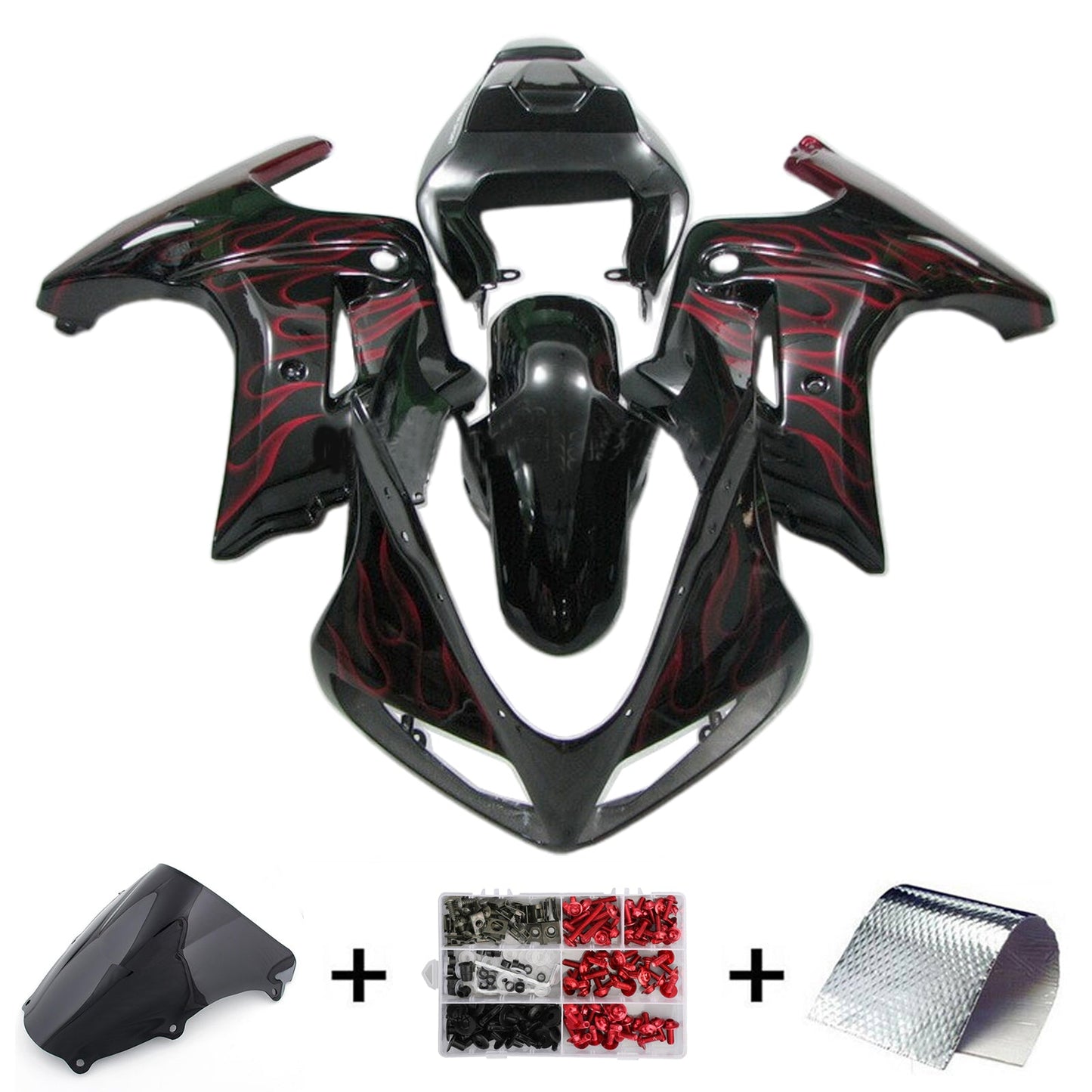 Kit carena iniezione Suzuki SV650 2003-2013 Carrozzeria plastica ABS