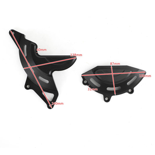 Caso della copertura dello statore del motore in alluminio adatto per Honda CB650R Neo Sports Cafe 2019 2020 generico