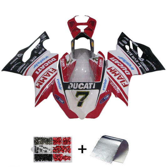 Amotopart Ducati 1199 2012-2015 Kit Carena Carrozzeria Plastica ABS