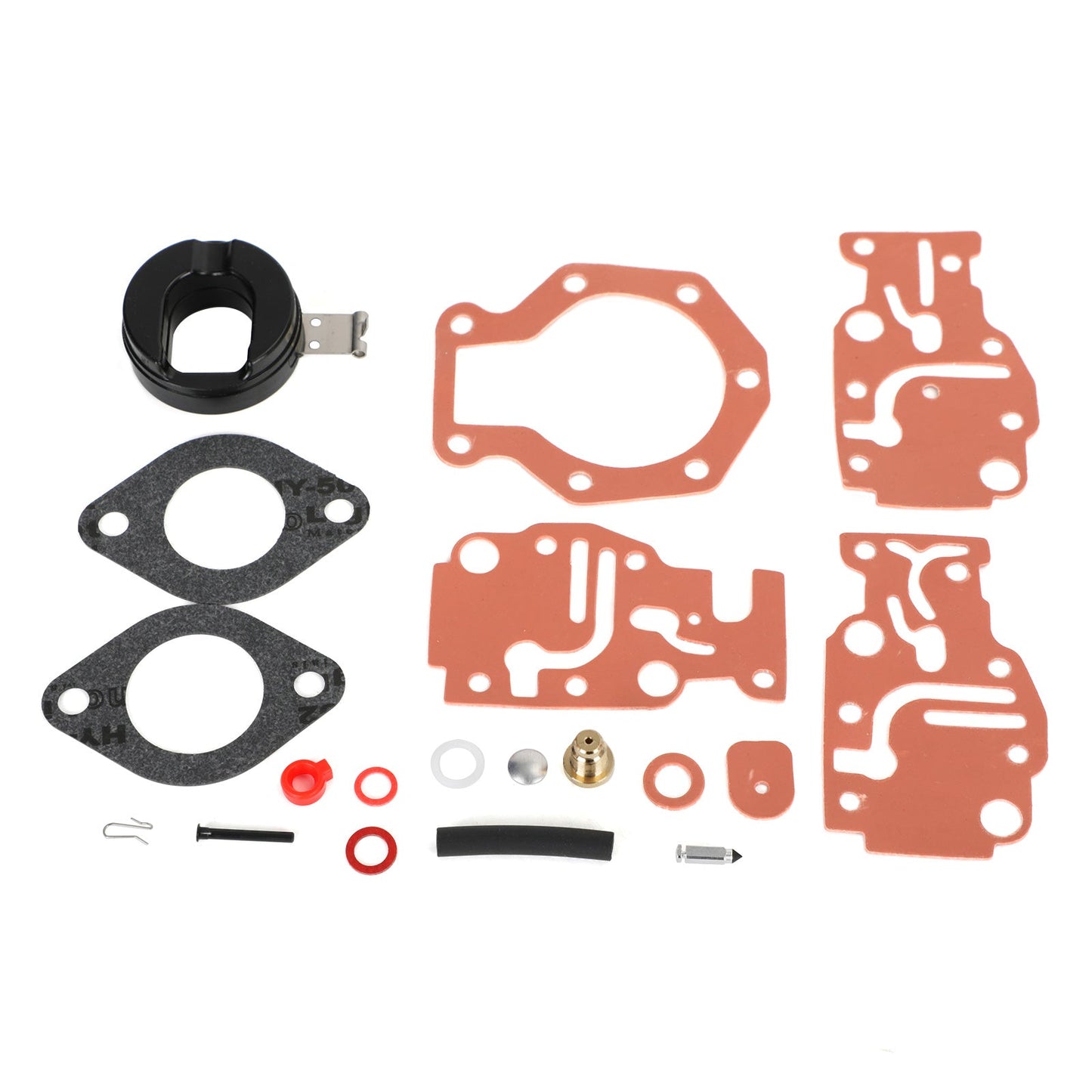 Carburatore Carb Rebuild Kit adatto per Johnson/Evinrude 6 8 9.9 15 20 HP 0439073