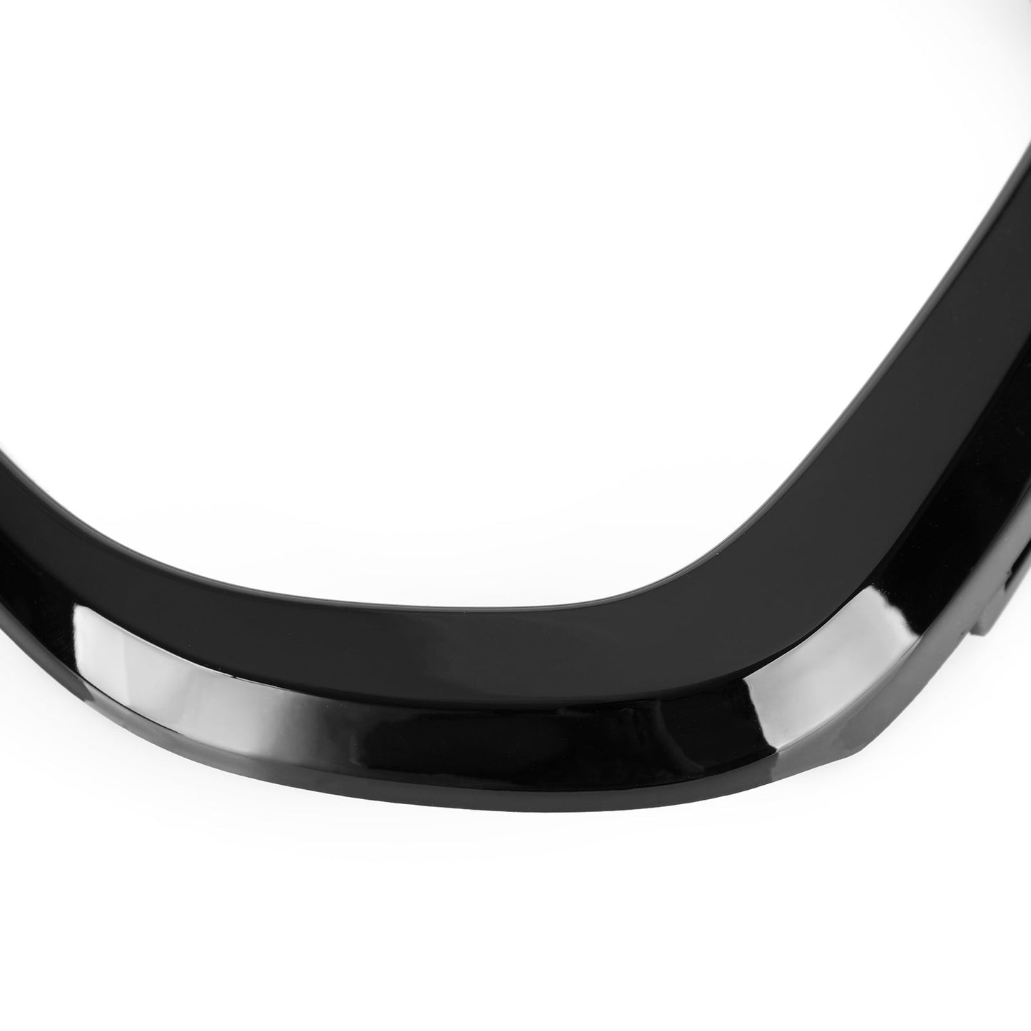 2018-2021 BMW X2 Serie F39 Rivestimento del telaio della griglia del paraurti anteriore nero lucido