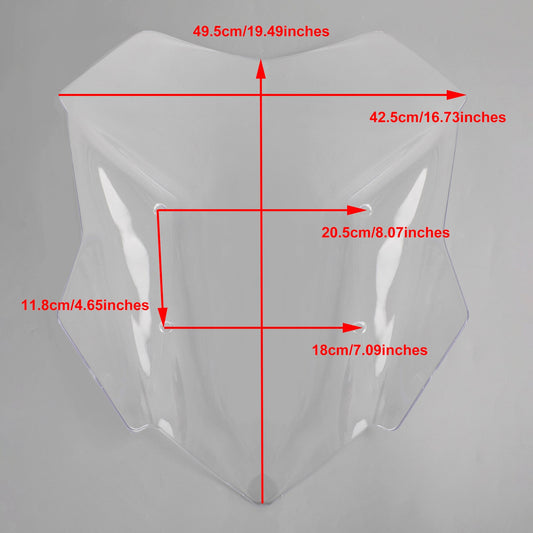 BMW S1000XR 2015-2019 Parabrezza parabrezza moto ABS