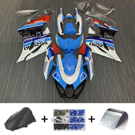 Amotopart Suzuki GSXR1000 2017-2023 K17 Kit carena Carrozzeria Plastica ABS