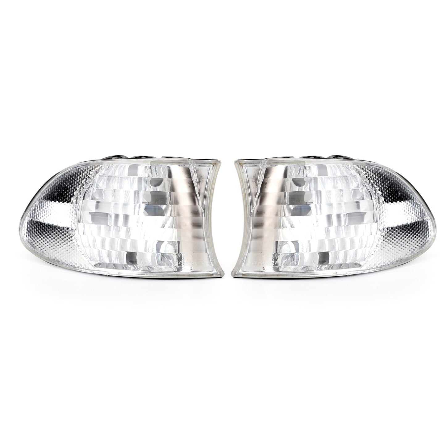 1999-2001 BMW Serie 7 E38 Luci d'angolo Coppia di luci di parcheggio Bianco Ambra