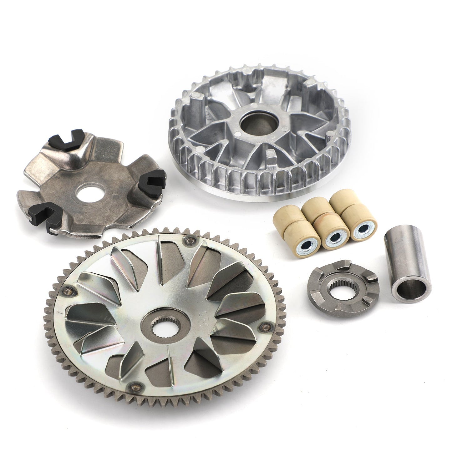 KIT COMPLETO DI TRASMISSIONE FRIZIONE CON RULLI E ALBERO per Honda NHX110 Lead Elite 110 Generic