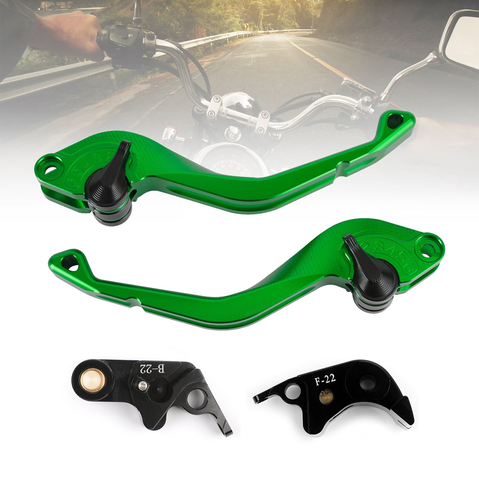 Leva Frizione Freno Moto Per T&riumph THRUXTON 2004-2015 Leva Frizione Freno CNC SCSTHRCRA