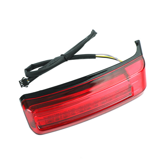 LED Bisaccia Borse da sella Run Brake Turn Lamp Lights Per Touring 1996-2013 Generico