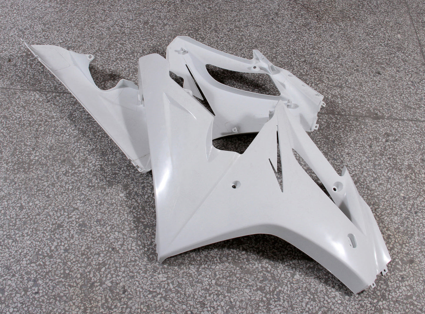 Carene 2006-2008 Triumph Daytona 675 Rosso Daytona Racing Generico