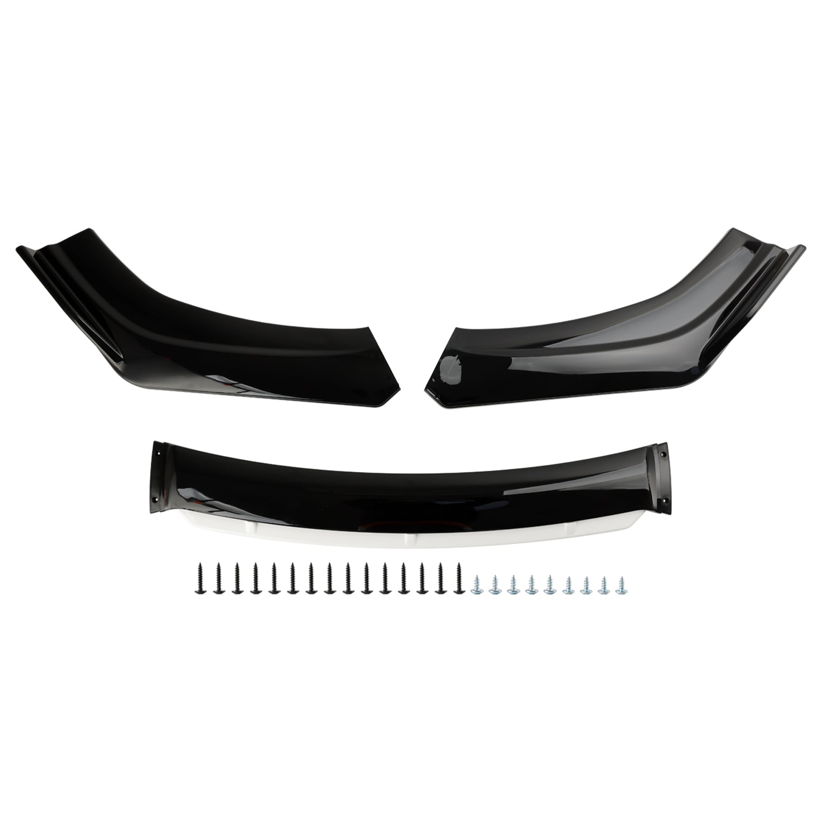 Kit Corpo Splitter Spoiler Paraurti Anteriore Per Auto Stile Fibra Di Carbonio Universale Adatto Per Civicaccord 82867275