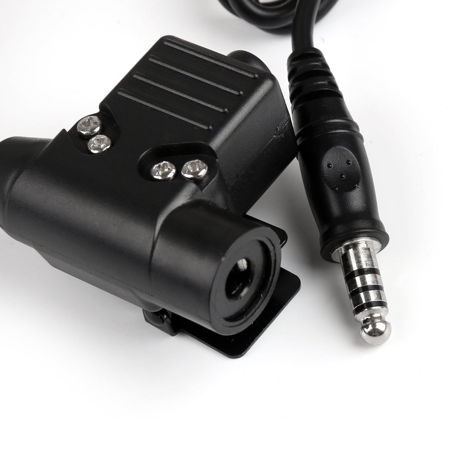 1x HD-02 Z-Tactical Bowman Elite II Cuffie U94 PTT per radio Kenwood BaoFeng