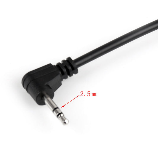 Cuffie tattiche per moto da 2.5 mm PTT per radio FR50 T270