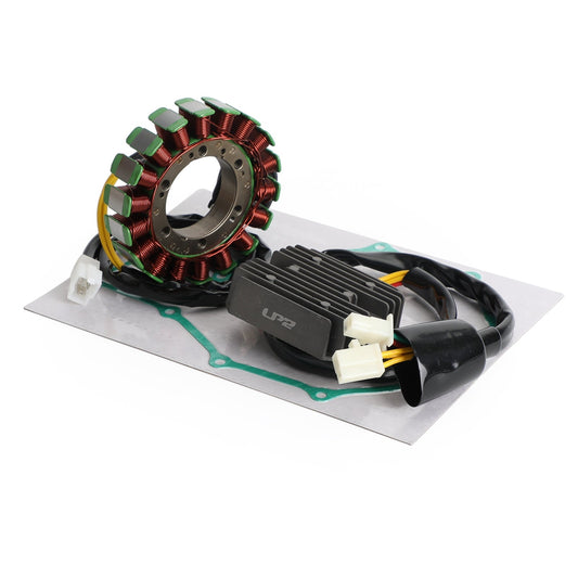 2001-2002 Honda VT750DC Black Widow/Ombra Magneto Statore + Raddrizzatore di Tensione + Guarnizione