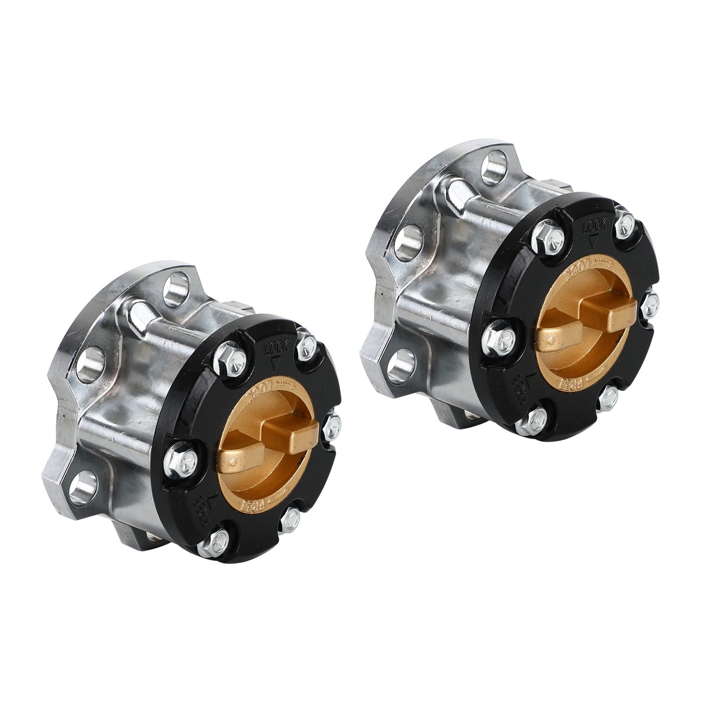 2x mozzo ruota libera 43530-60130 per Toyota Landcruiser 75 76 78 79 105 serie generico