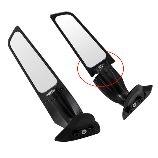 Yamaha YZF-R6 2017-2021 YZF-R7 2021-2022 Specchi retrovisori con pinna alare girevole