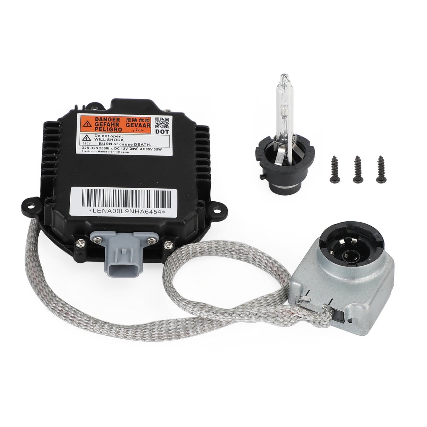 Xenon Ballast Igniter&HID D2S Bulb Kit Computer Control BBM5510H3 Per Mazda 3 6 Generico