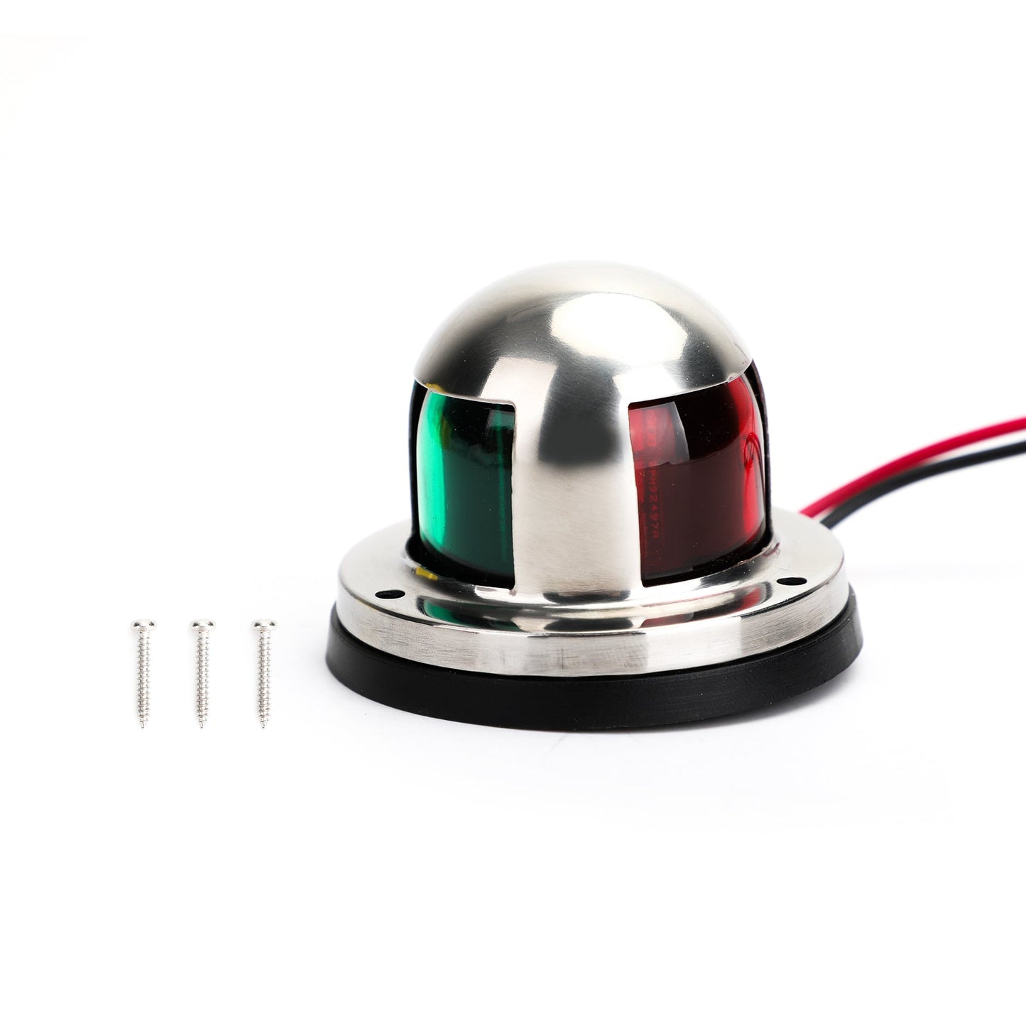 2 IN 1 Marine Yacht Pontoon 12V Luci di navigazione a prua a LED in acciaio inossidabile