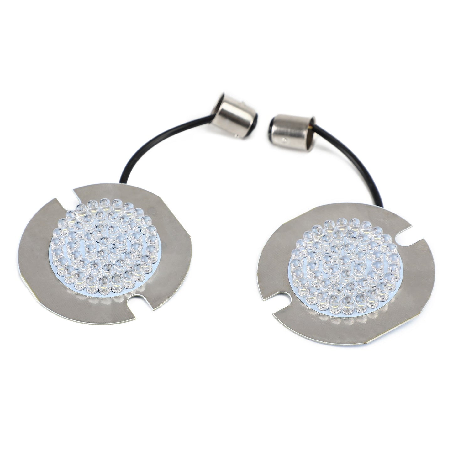 1157 Lampadina a LED per indicatori di direzione posteriori adatta per Dyna Touring Electra Glide Road King Generico