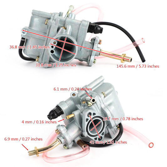 Carburatore Carb adatto per Yamaha TTR 90 TTR90 2000-2003 TTR90E 2003-2005 Generico