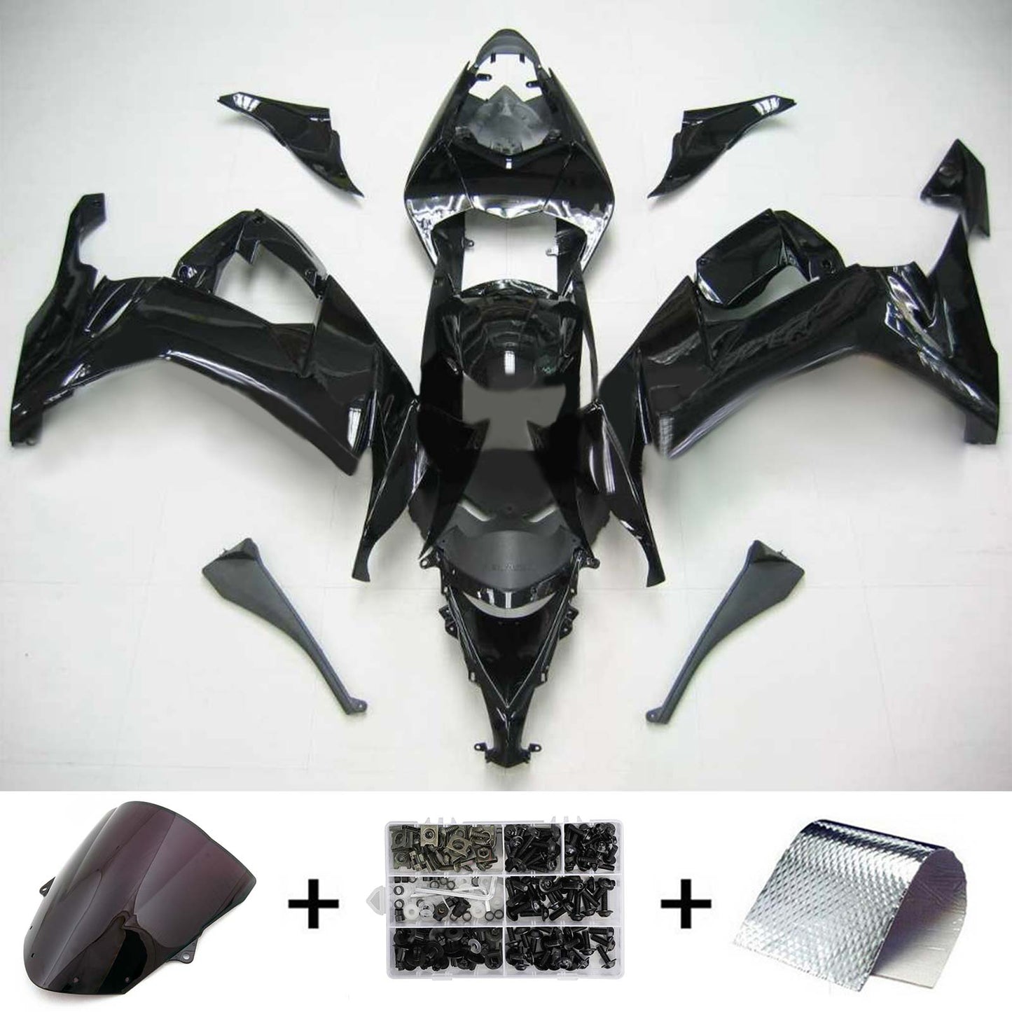 Kit carenatura per Kawasaki ZX10R 2008-2010 Generico